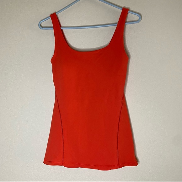 LULULEMON Alarming Red Amal’s tank top 4 - Picture 1 of 11